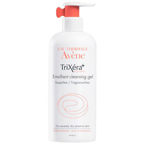 Gel rửa mặt và tắm cho da viêm thể tạng Avène Trixera + Selectionse Emollient Cleanser Gel