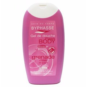 Gel tắm dưỡng ẩm mịn da từ hồng lựu Byphasse Shower Gel Pink Pomegranate 500ml