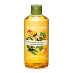 Gel tắm hương xoài và rau mùi Yves Rocher Mango Coriander Energizing Bath & Shower Gel 400ml