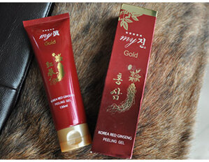 Gel tẩy da chết sâm đỏ My Gold 130ml