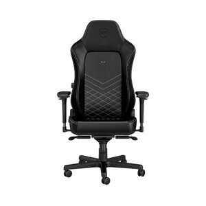 Ghế chơi Game NobleChairs Hero Series Black/Platinum White