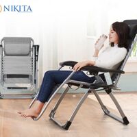 Ghế gấp thư giãn Nikita có khay đựng ly - NIKA 139A