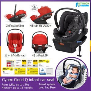 Ghế ngồi ô tô kiêm nôi xách tay Cybex Cloud Q