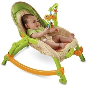 Ghế rung Fisher Price T2518 (rung & bập bênh, Newborn-To-Toddler Rocker)