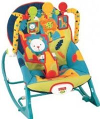 Ghế rung Fisher Price X7046 Safari Pattern