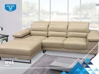 Bộ  Ghế Sofa da Hòa Phát SF63 - góc