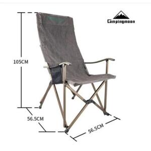 Ghế xếp dã ngoại lưng cao Campingmoon F-1001C