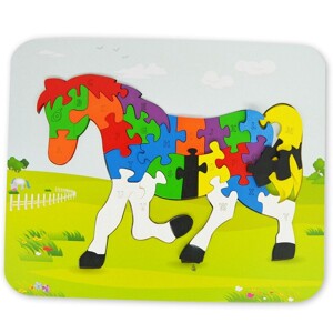 Ghép Hình Puzzle Ngựa Tottosi 303003 (26 Mảnh Ghép)