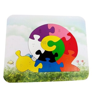 Ghép Hình Puzzle Tottosi - Ốc Sên 303022 (10 Mảnh Ghép)