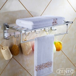 Giá để đồ kết hợp treo khăn Zento ZT-SV6205-63 (new)