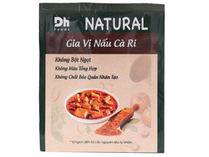 Gia vị nấu cà ri Dh Foods Natural gói 10g