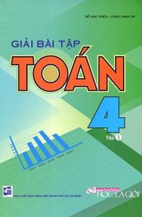 Giải bài tập toán 4 - tập 1