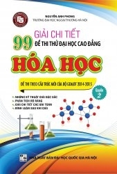 Giải chi tiết 99 đề thi thử đại học cao đẳng hóa học quyển 2