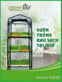 Giàn máy trồng rau mầm tại nhà Green life GLVR01