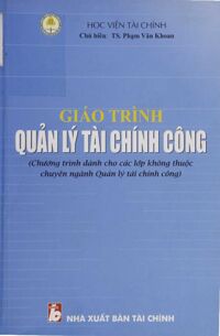 Giáo Trình Quản Lý Tài Chính Công