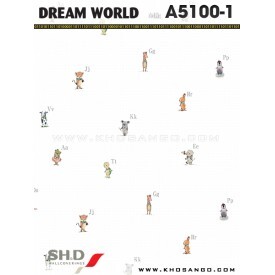 Giấy dán tường Dream World A5100-1