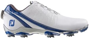 Giầy golf nam FootJoy DNA BOA Trắng xanh hoàng gia 53394