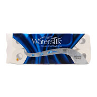 Giấy vệ sinh 3 lớp Watersilk bịch 10 cuộn