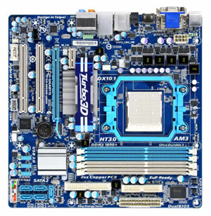 Bo mạch chủ - Mainboard Gigabyte GA-880GM-UD2H - Socket AM3, AMD 880G/SB710, 4 x DIMM, Max 16GB, DDR3