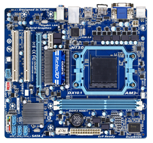 Bo mạch chủ - Mainboard Gigabyte GA-880GM-USB3L (rev 3.1) - Socket AM3+, AMD 880G/SB710, 2 x DIMM, Max 32 GB, DDR3