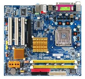 Bo mạch chủ - Mainboard Gigabyte GA 945PLM-S2 - Socket 775, Intel 945PL/ICH7, 2 x DIMM, Max 2GB, DDR2