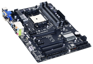 Bo mạch chủ - Mainboard Gigabyte GA-F2A85X-D3H - Socket FM2, AMD A85X, 4 x DIMM, Max 64GB, DDR3