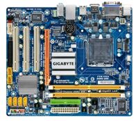 Bo mạch chủ - Mainboard Gigabyte GA-G41M-ES2H (rev. 1.0) - Socket 775, Intel G41/ICH7, 2 x DIMM, Max  8GB, DDR2