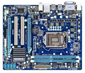 Bo mạch chủ - Mainboard Gigabyte GA-H61M-D2P-B3 (rev. 1.0) - Socket 1155, Intel H61, 2 x DIMM, Max 16GB, DDR3