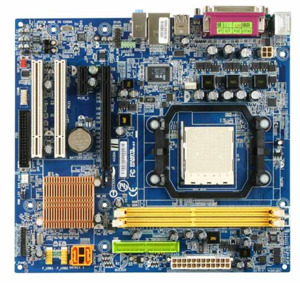 Bo mạch chủ - Mainboard Gigabyte GA-M61VME-S2 - Socket AM2, GeForce 6100/nForce 400, 2 x DIMM, Max 8GB, DDR2