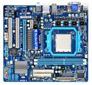 Bo mạch chủ - Mainboard Gigabyte GA-MA78LMT-S2 - AMD 760G/SB710, 2 x DIMM, Max 8GB, DDR3