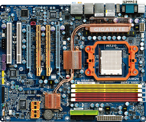 Bo mạch chủ - Mainboard Gigabyte GA-MA790FX-DQ6 -  Socket AM2, AMD 790FX/SB600, 4 x DIMM, Max 16GB, DDR2