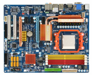 Bo mạch chủ - Mainboard Gigabyte GA-MA790GP-DS4H - Socket AM3, AMD 790GX/SB750, 4 x DIMM, Max 16GB, DDR2