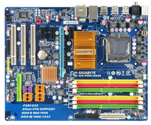 Bo mạch chủ - Mainboard Gigabyte GA-P35-DS3R - Socket 775, Intel P35/ICH9R, 4 x DIMM, Max 8GB, DDR2