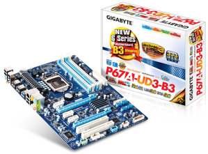 Bo mạch chủ - Mainboard Gigabyte GA-P67A-UD3-B3 (rev 1.1) - Socket 1155, Intel P67, 4 x DIMM, Max 32GB, DDR3