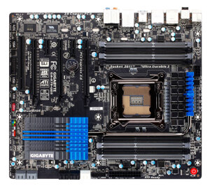 Bo mạch chủ - Mainboard Gigabyte GA-X79-UD5 - Socket 2011, Intel X79, 8 x DIMM, Max 64GB,  DDR3