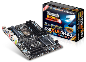 Bo mạch chủ - Mainboard Gigabyte GA-Z68X-UD3-B3 - Socket 1155, Intel Z68, 4*DIMM, Max 32GB, DDR3