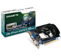 Card đồ họa (VGA Card) Gigabyte GV-N210D2-1GI - GeForce 210, GDDR2, 1GB, 	128 bit, PCI-E 2.0