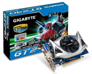 Card đồ họa (VGA Card) Gigabyte GV-N240OC-1GI - NVIDIA GeForce GT240, GDDR5, 1GB, 128-bit, PCI Express 2.0