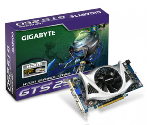 Card đồ họa (VGA Card) Gigabyte GV-N250 - NVIDIA GeForce GTS250, GDDR3, 1GB, 256 bit, PCI Express x16 2.0