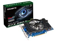 Card đồ họa (VGA Card) Gigabyte GV-N550D5-1GI - NVIDIA GeForce GTX 550 Ti, 1024MB GDDR5, 192-bit, PCI Express 2.0