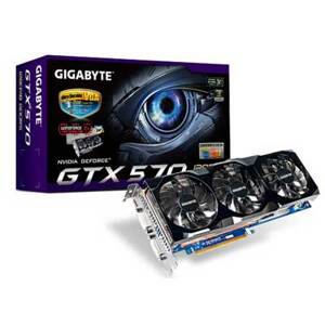 Card đồ họa (VGA Card) Gigabyte GV-N570OC-13I - GeForce GTX570, GDDR5, 1280MB, 320bit, PCI-E 2.0