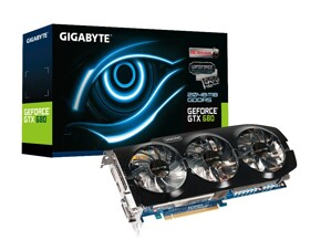 Card đồ họa (VGA Card) Gigabyte GV N680OC - NVIDIA GeForce GTX 680, GDDR5, 4GB, 256-bit, PCI Express 3.0