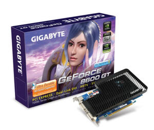 Card đồ họa (VGA Card) Gigabyte GV-NX86T512H - NVIDIA GeForce 8600 GT, GDDR2, 512MB, 128-bit, PCI Express x16