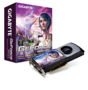 Card đồ họa (VGA Card) Gigabyte GV-NX98X512H-B - NVIDIA GeForce 9800 GTX, 512MB, 256-bit, GDDR3, PCI Express 2.0 x16