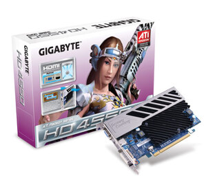 Card đồ họa (VGA Card) Gigabyte GV-R455D3-512I - ATI Radeon HD 4550, GDDR3, 512MB, 64 bit, PCI Express 2.0 x16