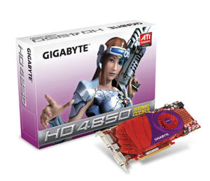 Card đồ họa (VGA Card) Gigabyte GV-R485-512H-B - ATI Radeon HD 4850, GDDR3, 512MB, 256-bit, PCI Express 2.0 x16