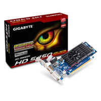 Card đồ họa (VGA Card) Gigabyte GV-R545HM-512I - Radeon HD5450, 512MB, DDR3, 64bit, PCI-E 2.1