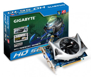 Card đồ họa (VGA Card) Gigabyte GV R567ZL-1GI - ATi Radeon HD 5670, GDDR5, 1GB, 128-bit, PCI Express x16 2.1