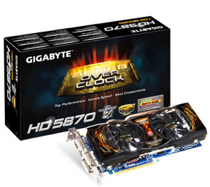 Card đồ họa (VGA Card) Gigabyte GV R587SO-1GD - ATI Radeon HD 5800 Series, GDDR5  ,1GB, 256bit, PCI Express x16 2.1