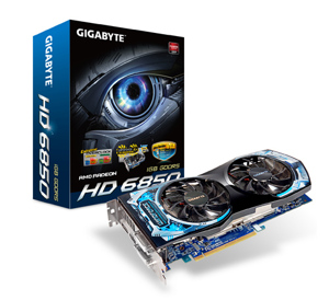 Card đồ họa (VGA Card) Gigabyte GV-R685OC-1GD - AMD Radeon HD 6850 GPU, GDDR5 1GB, 256 bit, PCI-E 2.1